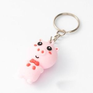 Pig~~Chinese Zodiac Quirky Keychains for Luck